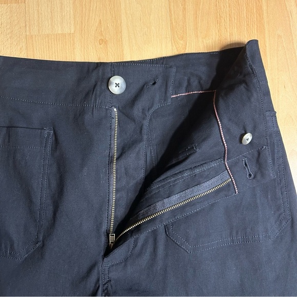 Anthropologie Maeve Colette Magic Fabric Crop Wide Leg Pant in Black 34 - Picture 8 of 15